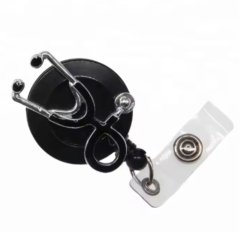 Stethoscope Shape Badge Reels