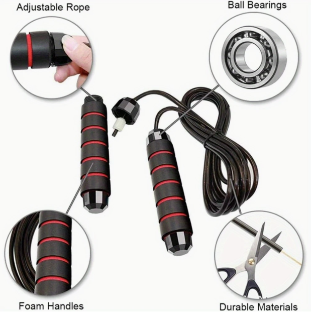 Adjustable Speed Jump Rope