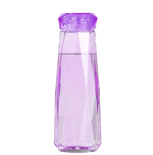 Transparent Crystal Diamond Water Bottles