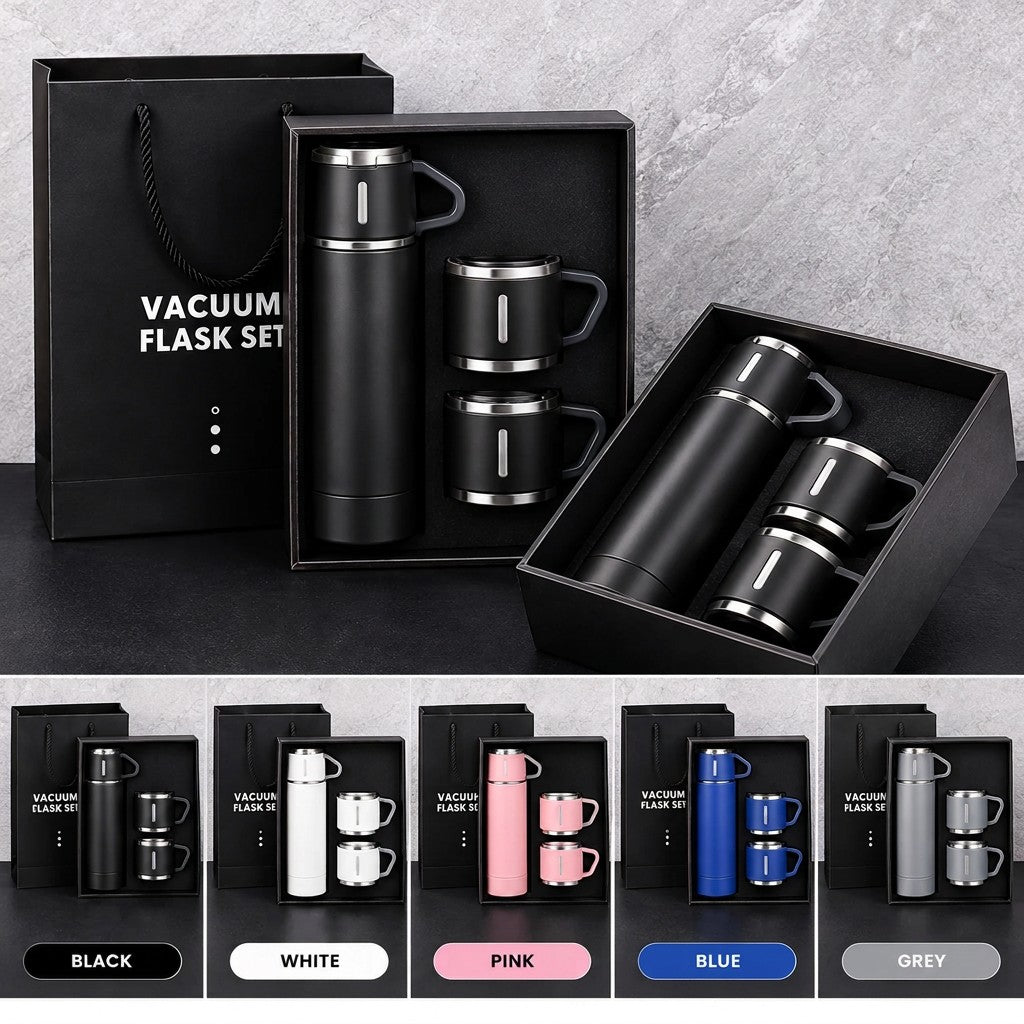 4-Piece Stainless Steel Insulated Cup Set