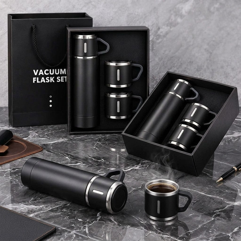 4-Piece Stainless Steel Insulated Cup Set