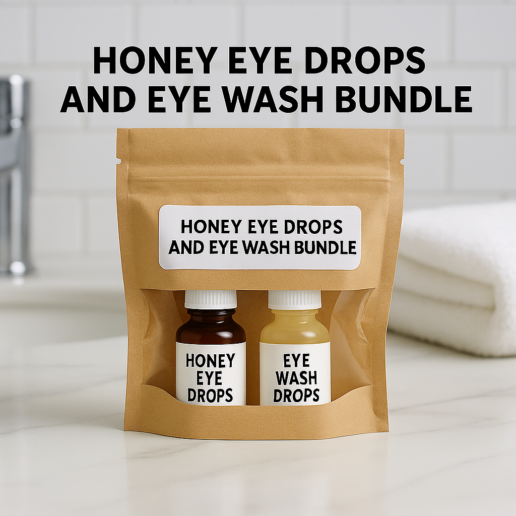 Jimerito Eye Honey and Eye Rinse Bundle