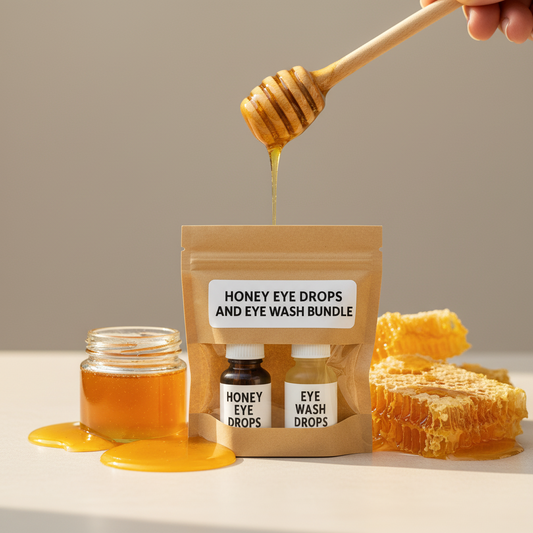 Jimerito Eye Honey and Eye Rinse Bundle