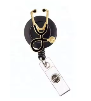 Stethoscope Shape Badge Reels
