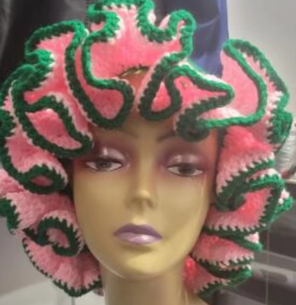 Crochet Ruffle Bucket Hats