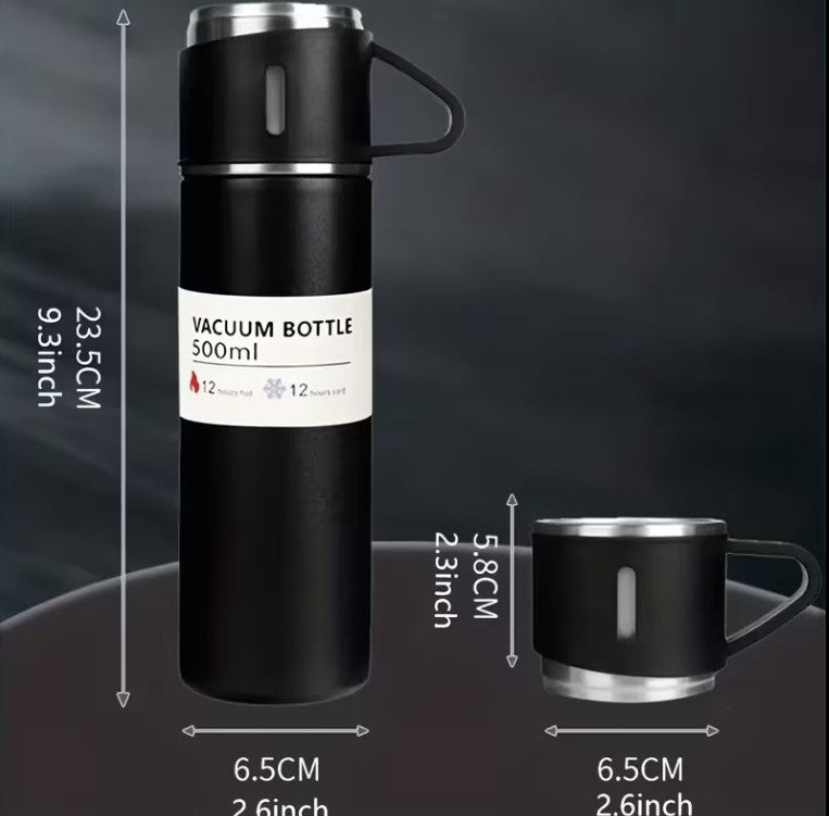4-Piece Stainless Steel Insulated Cup Set