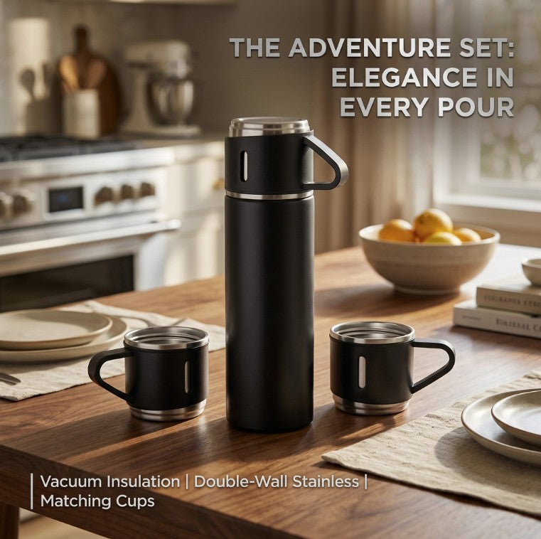 4-Piece Stainless Steel Insulated Cup Set