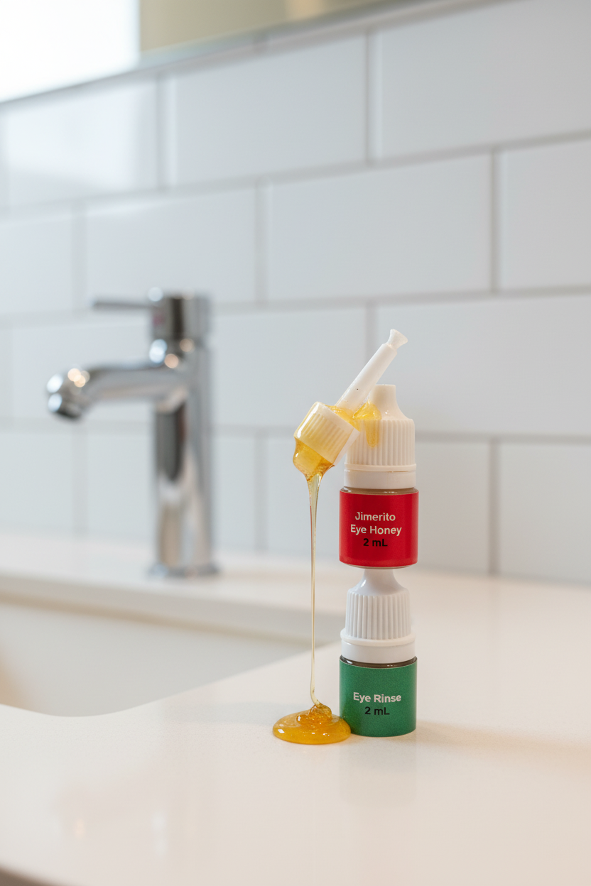 Jimerito Eye Honey and Eye Rinse Bundle